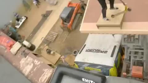 Scissor Lift Acid Drop