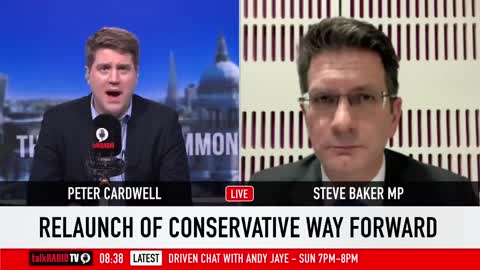 Steve Baker MP: 'The state has deliberately set out to terrify people' - 13.12.21