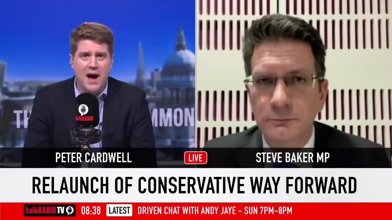 Steve Baker MP: 'The state has deliberately set out to terrify people' - 13.12.21