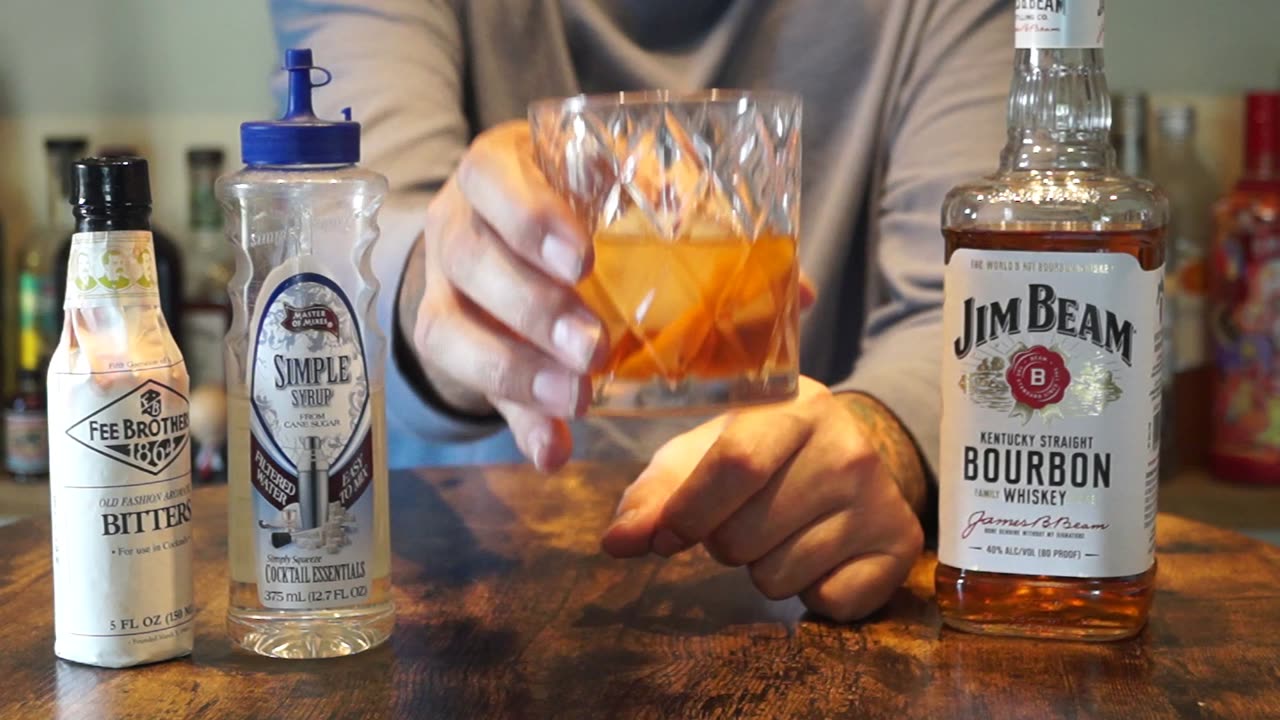 Jim Beam Bourbon Old Fashioned