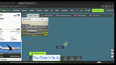 Tracking Live Air Traffic with RadarBox: A Sky Full of Planes!