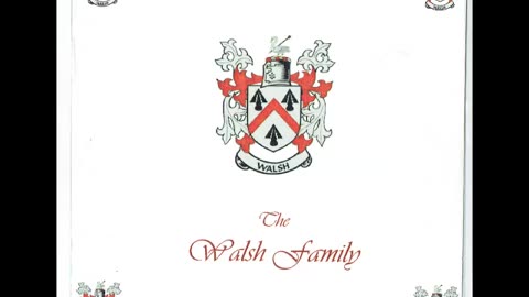 Walsh Clan History