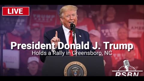 LIVE: President Trump Holds a Rally in Greensboro, NC - 10/22/24