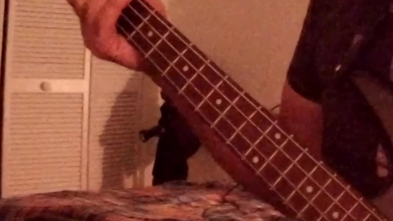 Kiss Gene Simmons Naked city bass guitar cover