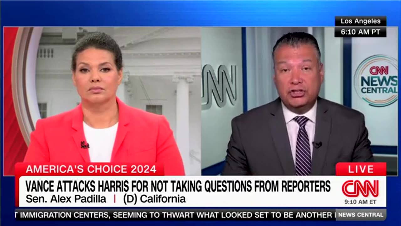 Dem Senator Says Harris Can Duck Interviews Because She 'Has Been Doing The Job' Of Vice President