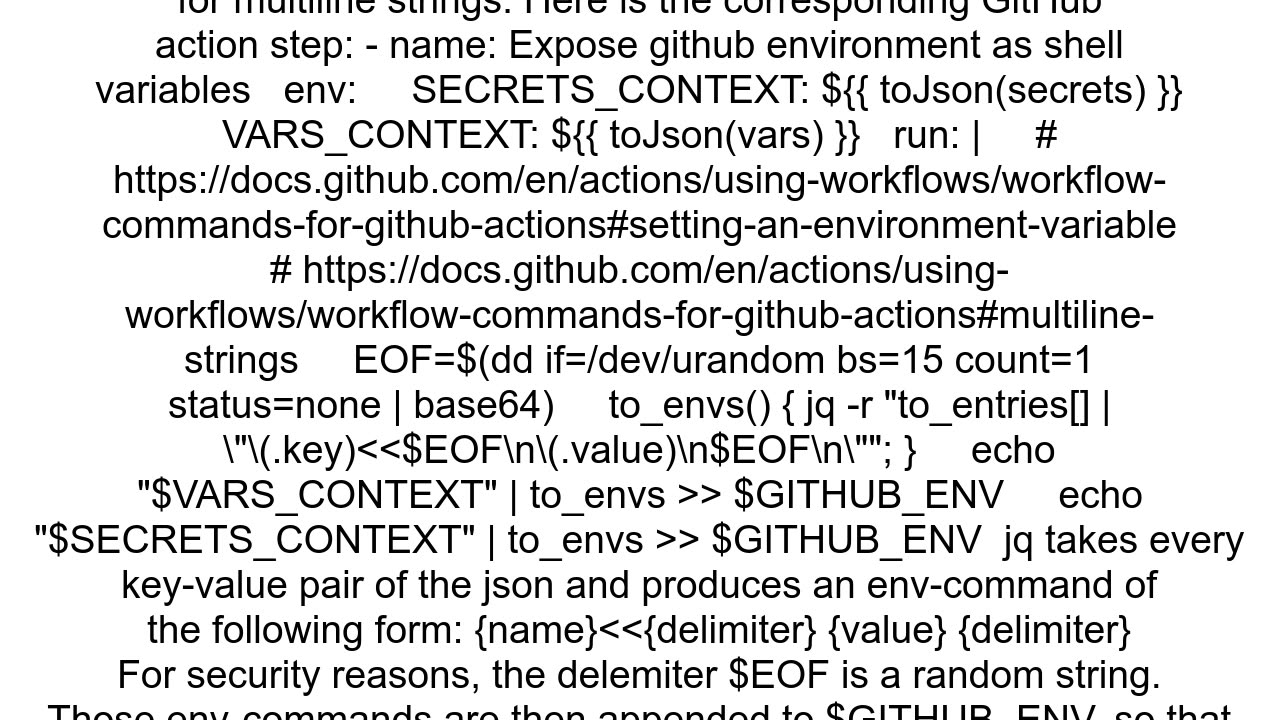 How do I get all GitHub secrets into env variables for Actions to access powershell in my case