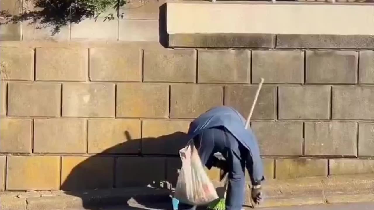 In Japan, everyone cleans the street outside of their houses.