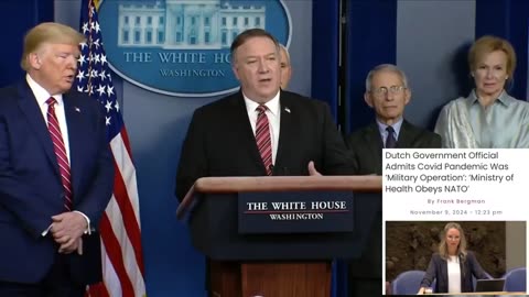 2020 Video Pompeo refers to "A Live Exercise" Trump says "Should Have Let Us Know"