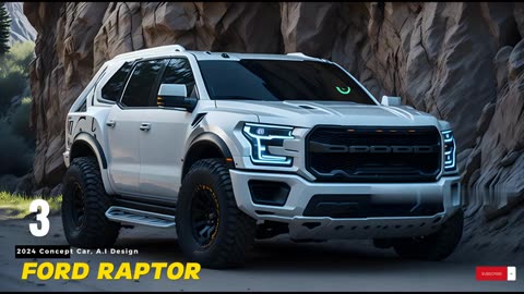 Ford Raptor All New 2024 Concept Car, AI Design