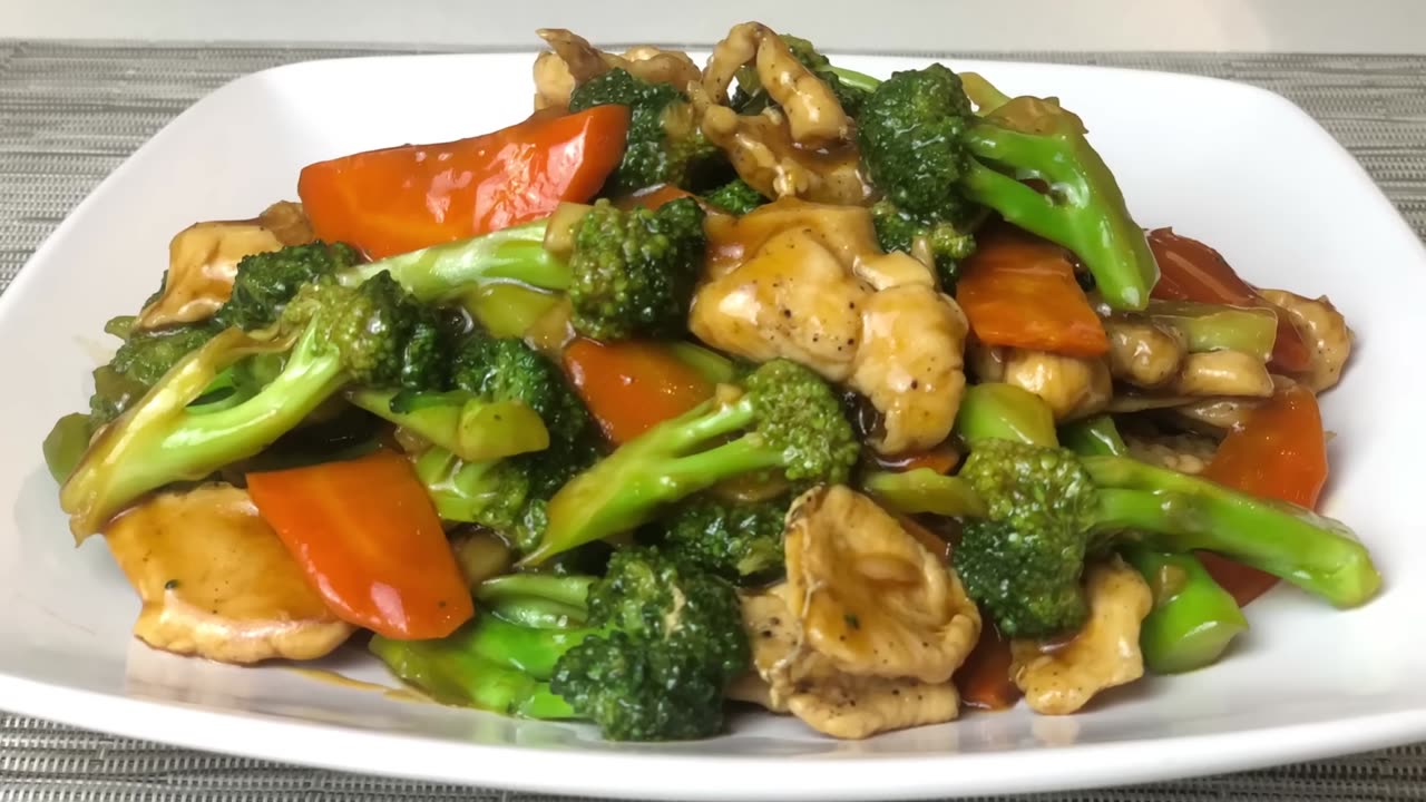 Super Quick Stir Fry Broccoli and Carrot with Chicken | Chicken with Broccoli Recipe