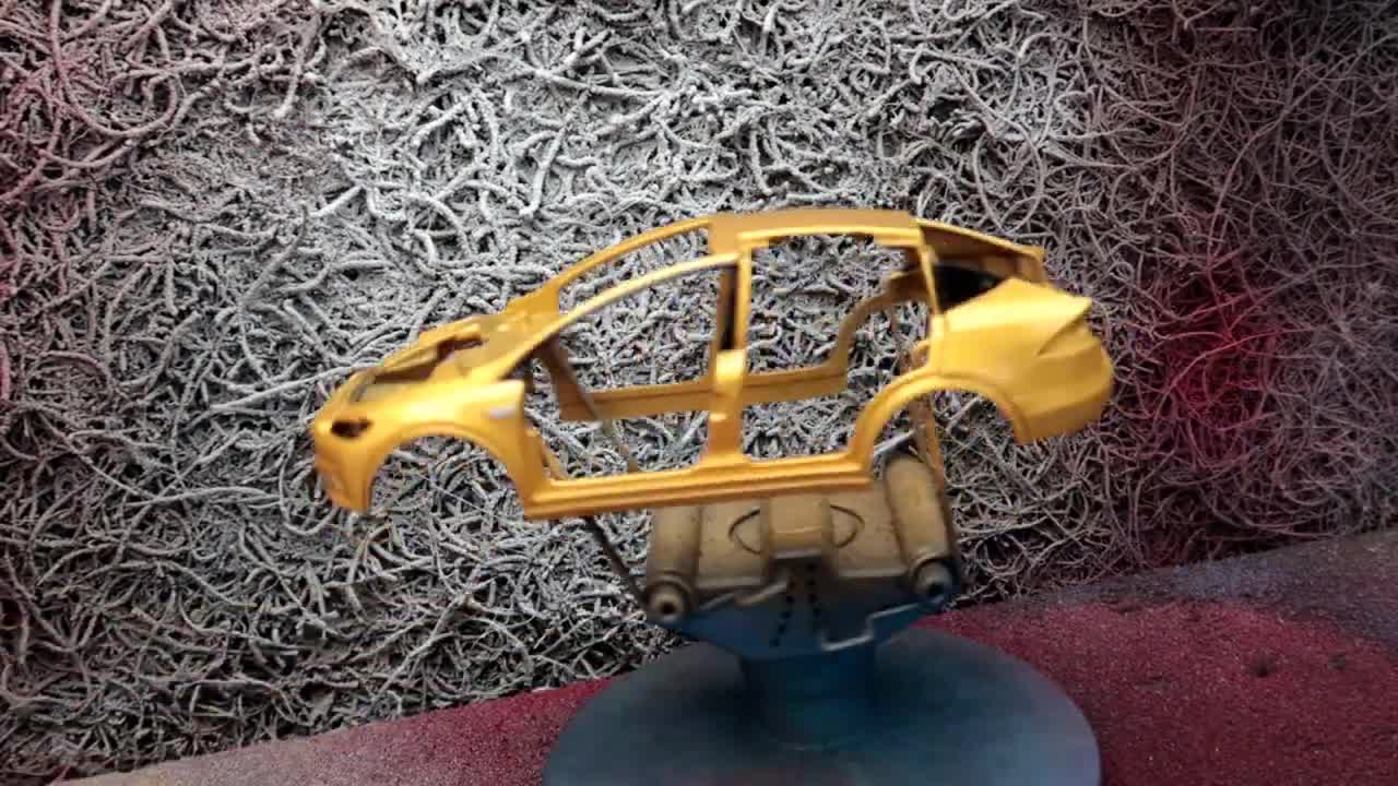 Diecast restoration customization damage tesla model X Abandoned diecast cars resurrection