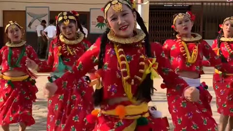 Nepali student dance