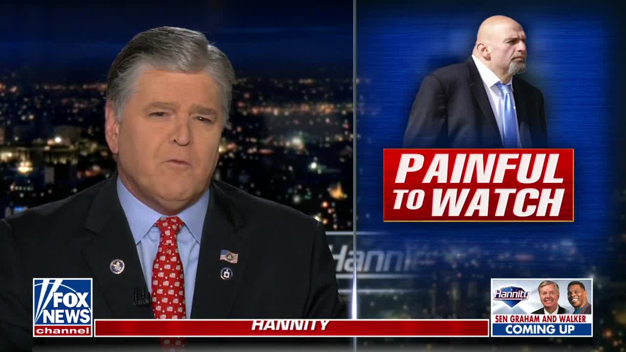 John Fetterman should not be running for Senate: Sean Hannity