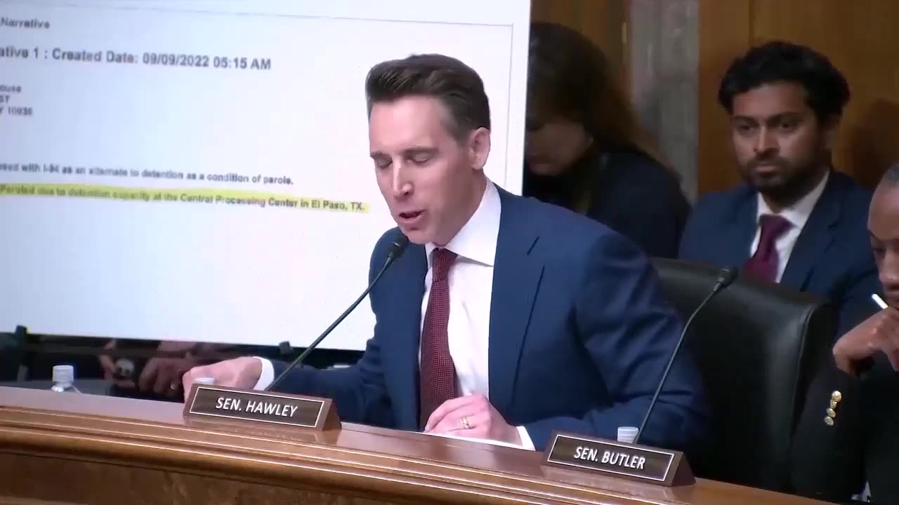 "You're Under Oath!": Mayorkas Gets REAL NERVOUS When Sen. Hawley CATCHES Him LYING In Real-Time