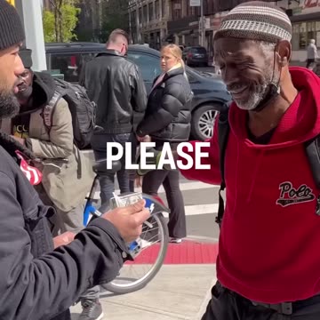 HCNN - Homeless Man Turns The Tables On Stranger 😳