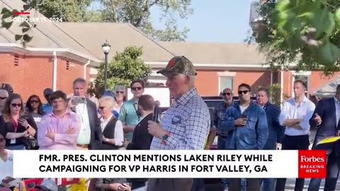 VIRAL MOMENT: Bill Clinton Invokes Laken Riley In Discussion Of Border