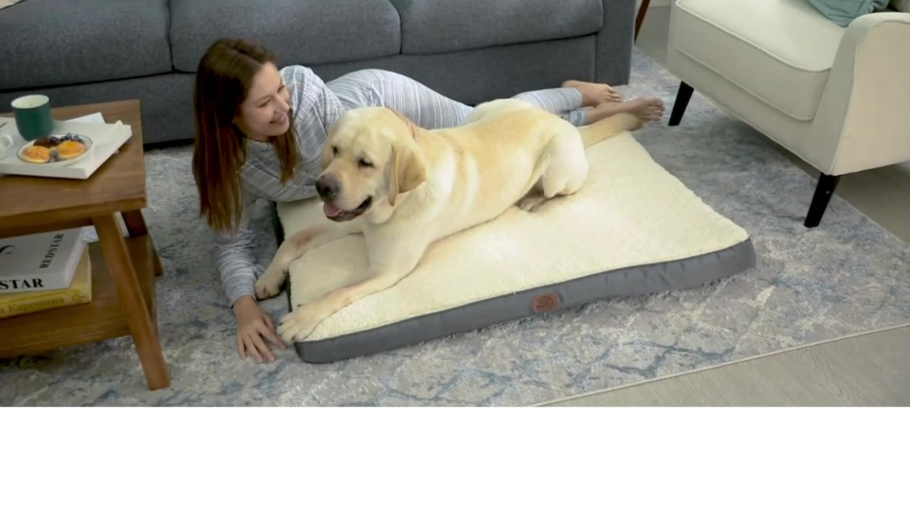 Bedsure Dog Bed for Large Dogs