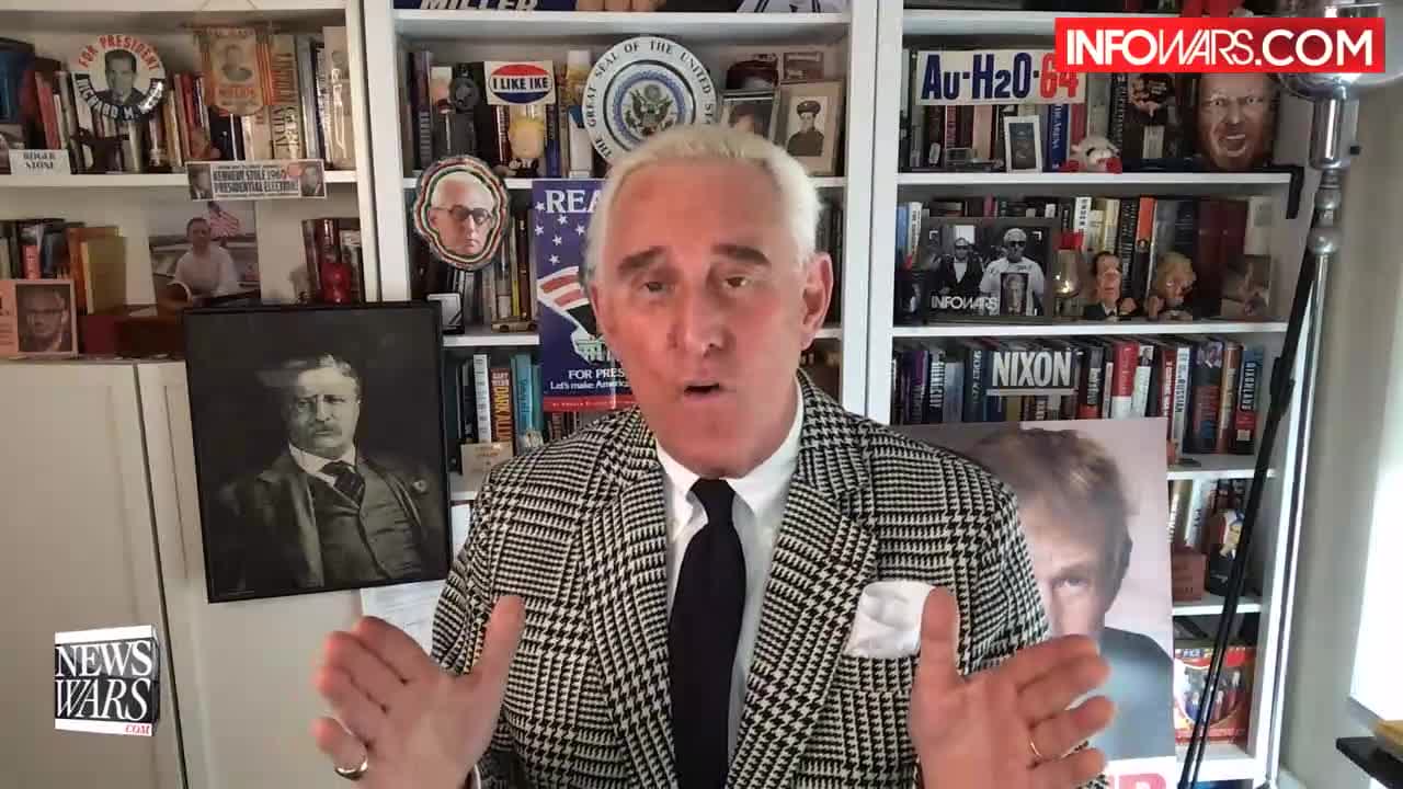 INFOWARS Emergency Saturday Broadcast! Roger Stone : A Must Watch And Share