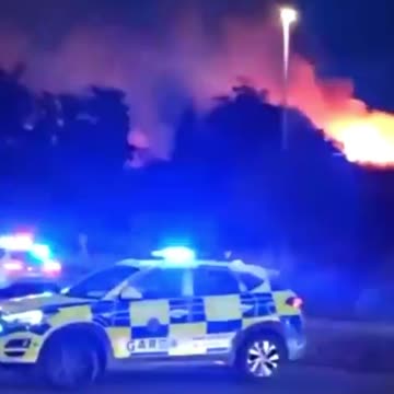 hotel in Ballyboden Ireland that was due to house invaders was struck by climate change last night