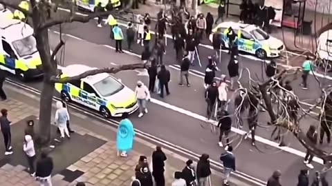 Migrants in the UK doing what migrants do