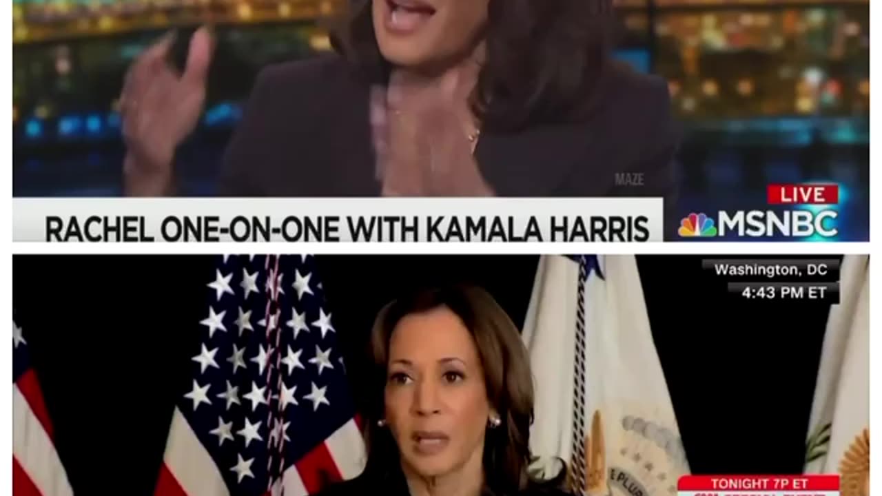 Kamala then and now: