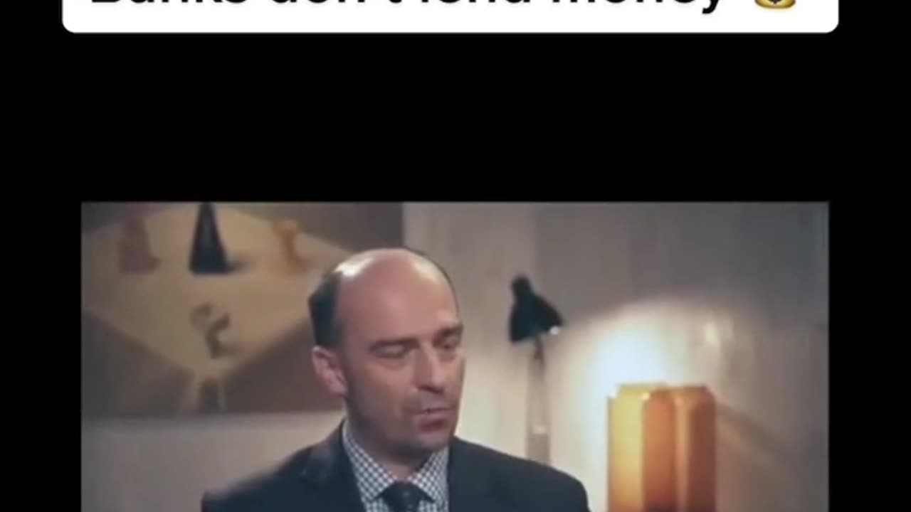 Banks Don't Lend Money