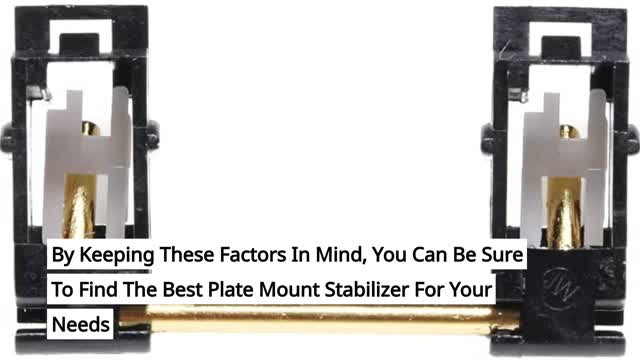 Best Plate Mount Stabilizers