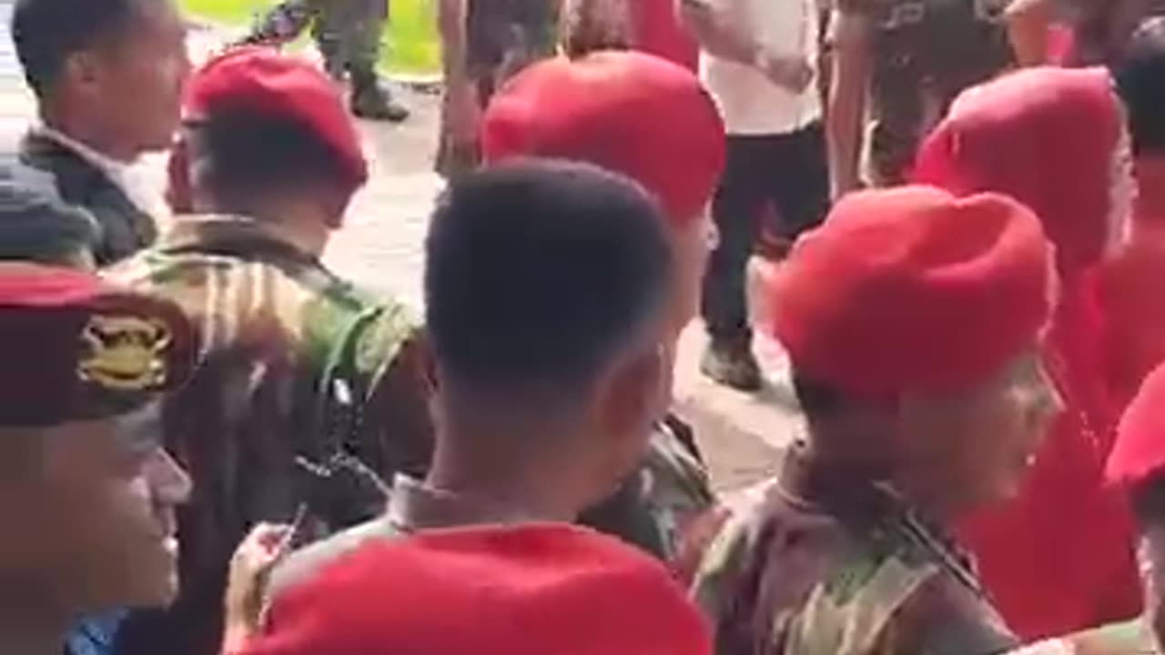 Melihat bapak Kasad jendral TNI Maruli Simanjuntak Pada saat kunjungan ke Makopassus #kopassus