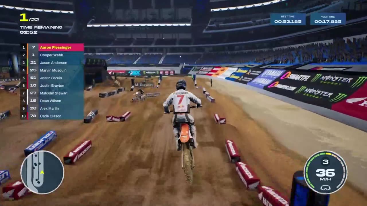 Testing out Supercross 6