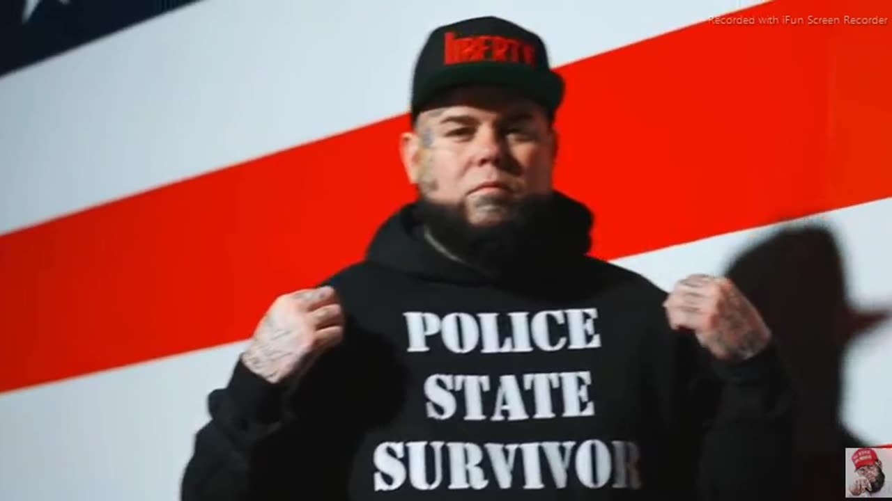 "POLICE STATE SURVIVOR" - THE OFFICIAL POLICE STATE MOVIE MUSIC VIDEO - "you gonna fight or you gonna fold"? - 3 mins.