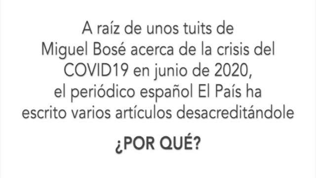 El País vs. Miguél Bosé - España