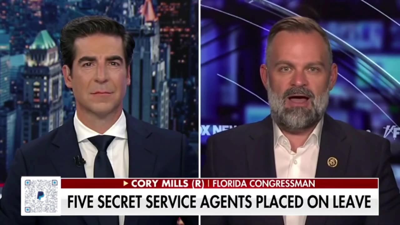 REP MILLS QUESTIONS TRUMP'S SECRET SERVICE DETAIL