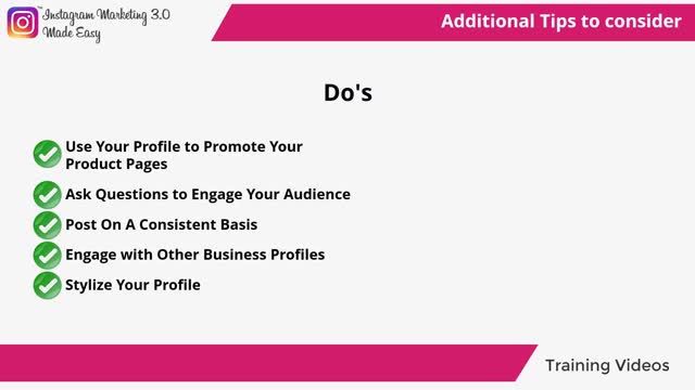 Instagram Marketing 3.0. Made Easy 18