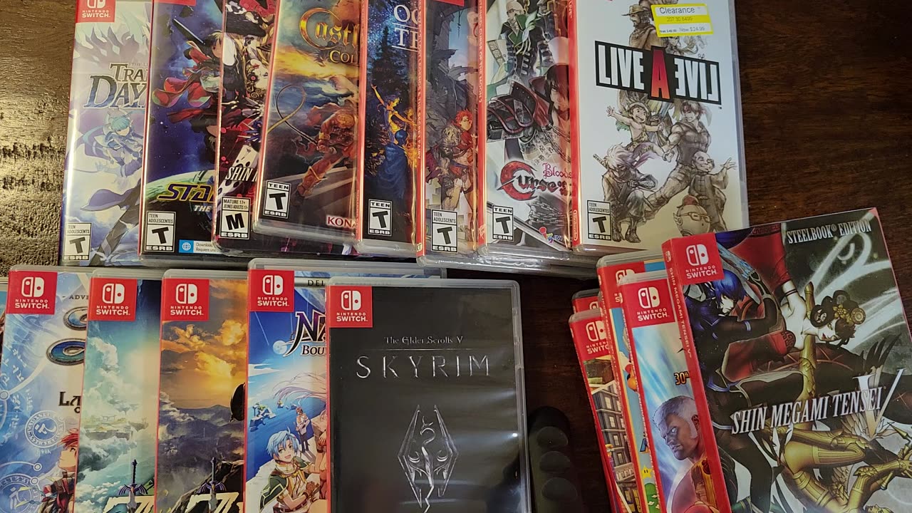 *100-Subscriber Special* My Nintendo Switch Physical Game Collection