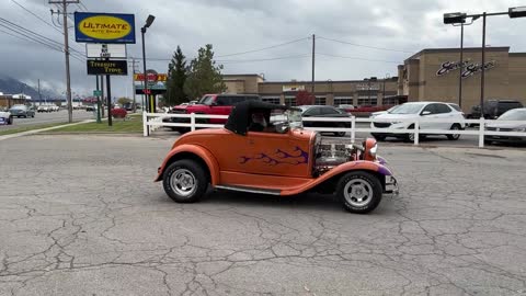 1931 Ford Model A Roadster Street Rod All Steel Body Dual Quad Carburetors FUN, HEAD TURNER!!