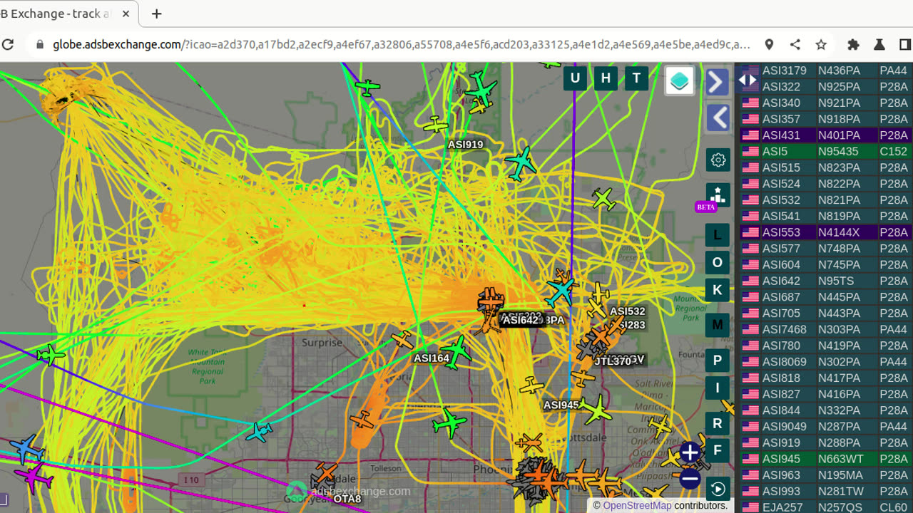 Feb 16th 2024 - 7:30pm Air Traffic - spotted 2 CAE OXFORD birds -