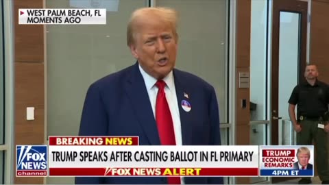 45+ Speaking after casting his vote in the Florida primary.
