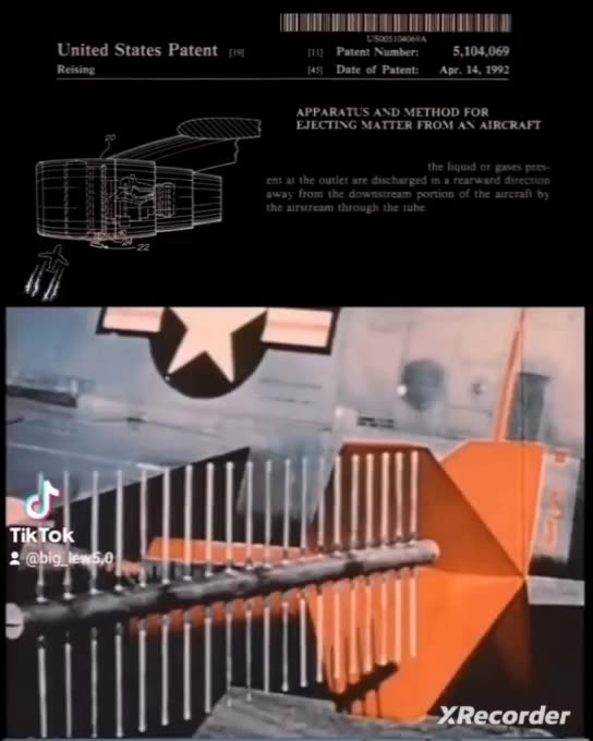 GEOINGEGNERIA - STATI UNITI: Aereo militare F100 è stato modificato per irrorare AEROSOL (traduzione in descrizione)