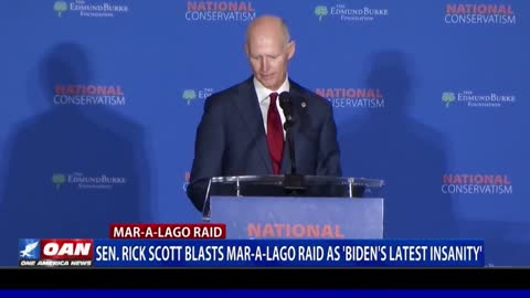 Sen. Rick Scott: Mar-a-Lago raid as 'Biden's latest insanity'