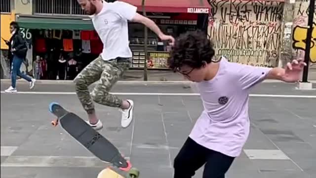 He's 12 years old and he's already bossing around a lot!