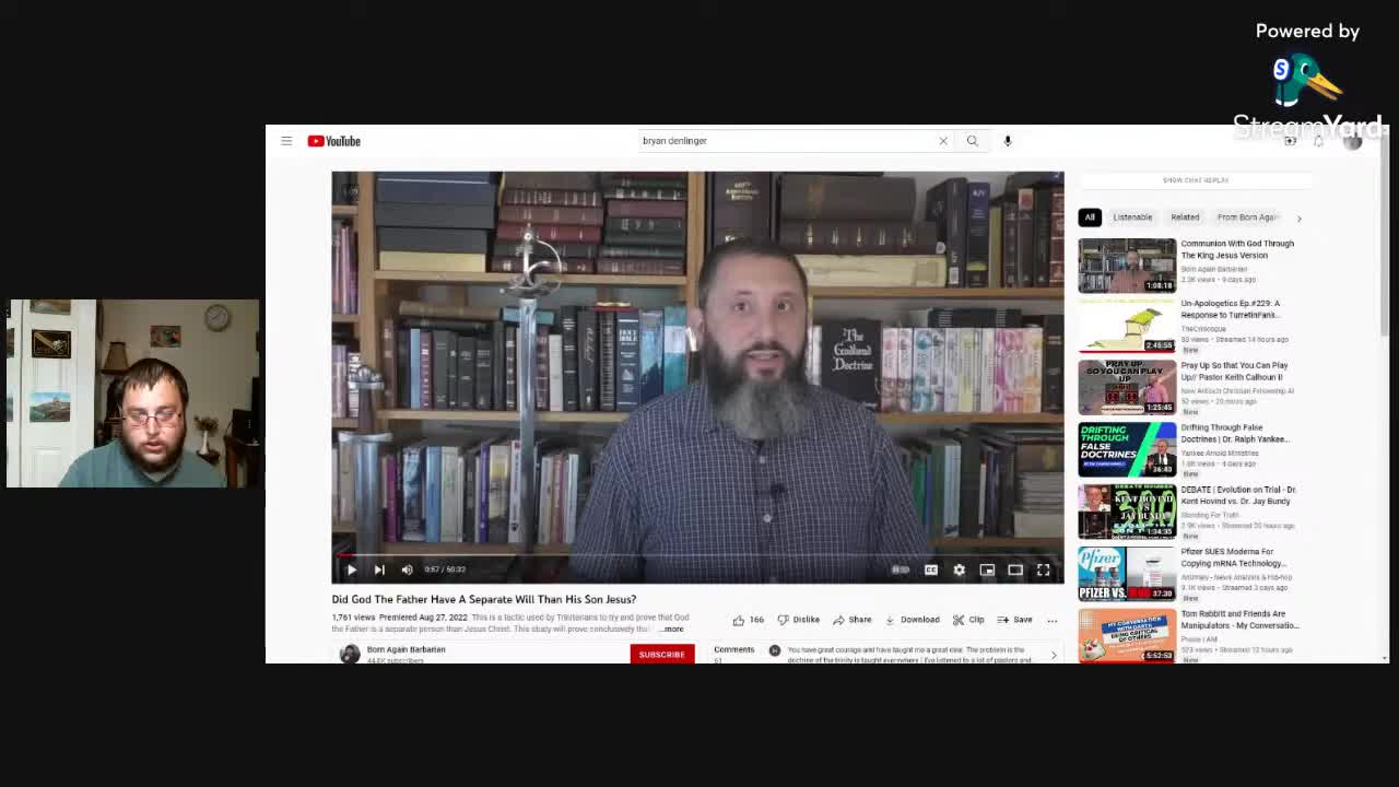 refuting bryan's videos Jesus has 2 wills and Jesus had an eternal body