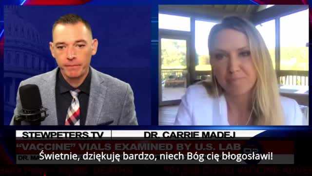 Dr Carrie Madej: Wypuszcza pierwsze spojrzenie na zawartość fiolki Pfizera — 4795