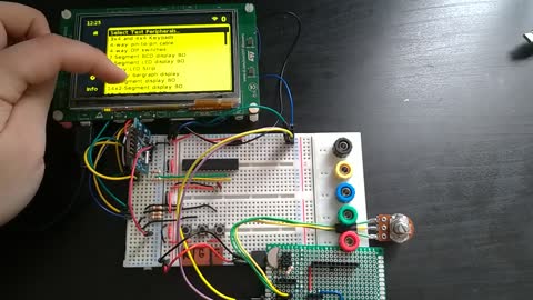 UPTS - Testing a Linear Potentiometer (STM32F746)