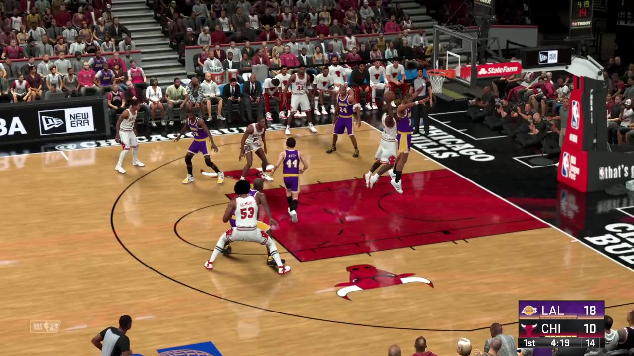 NBA LIVE (Lakers Vs Bulls)