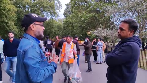 Muslim tries but fails miserably to convince Indian visitor