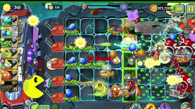 Plants vs Zombies 2 - Penny's Pursuit - Zomboss - Boom Balloon Flower - December 2021