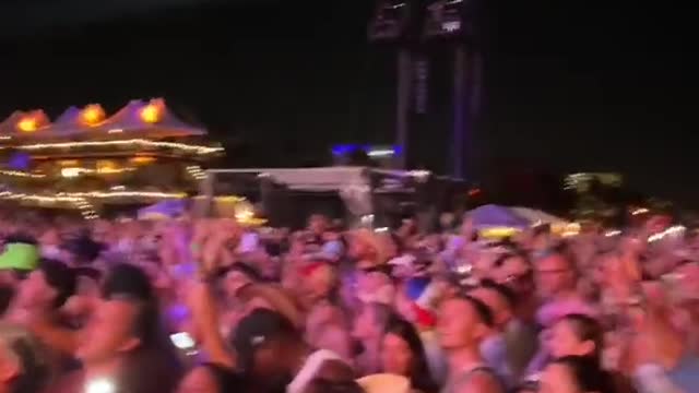 Rowdy Lets Go Brandon Chant Breaks Out At A Massive Music Festival In Florida