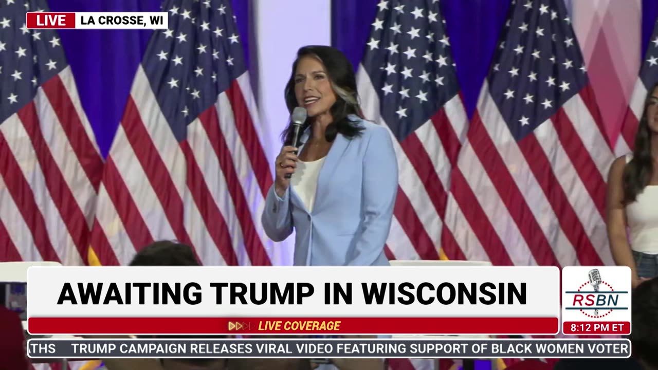WATCH: Tulsi Gabbard SPEAKS OUT After Endorsing Trump - 8/29/24