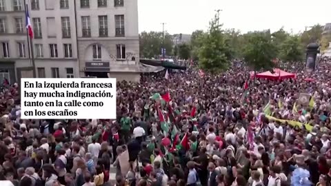 La izquierda se manifiesta en Francia contra Macron