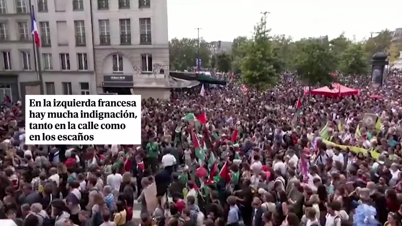 La izquierda se manifiesta en Francia contra Macron